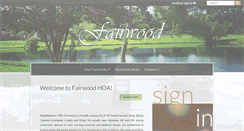 Desktop Screenshot of myfairwood.com