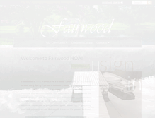 Tablet Screenshot of myfairwood.com